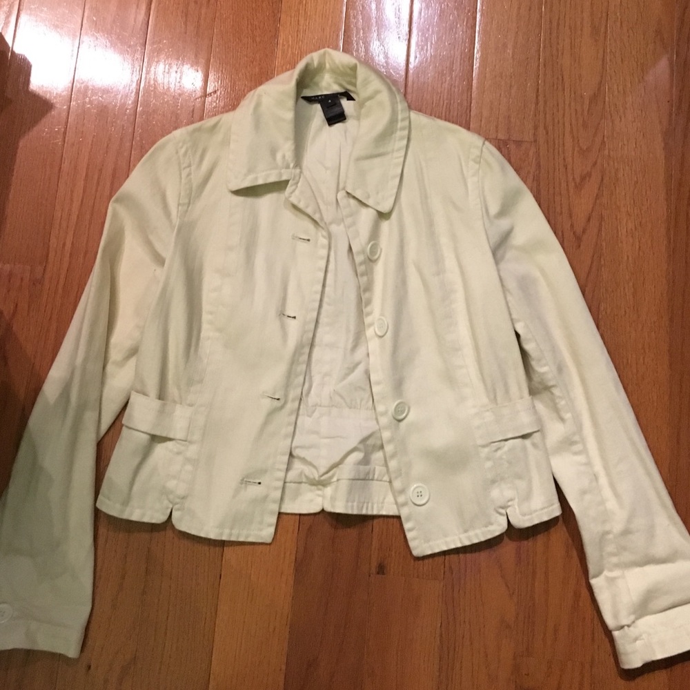 Marc Jacobs khaki jacket in size 4